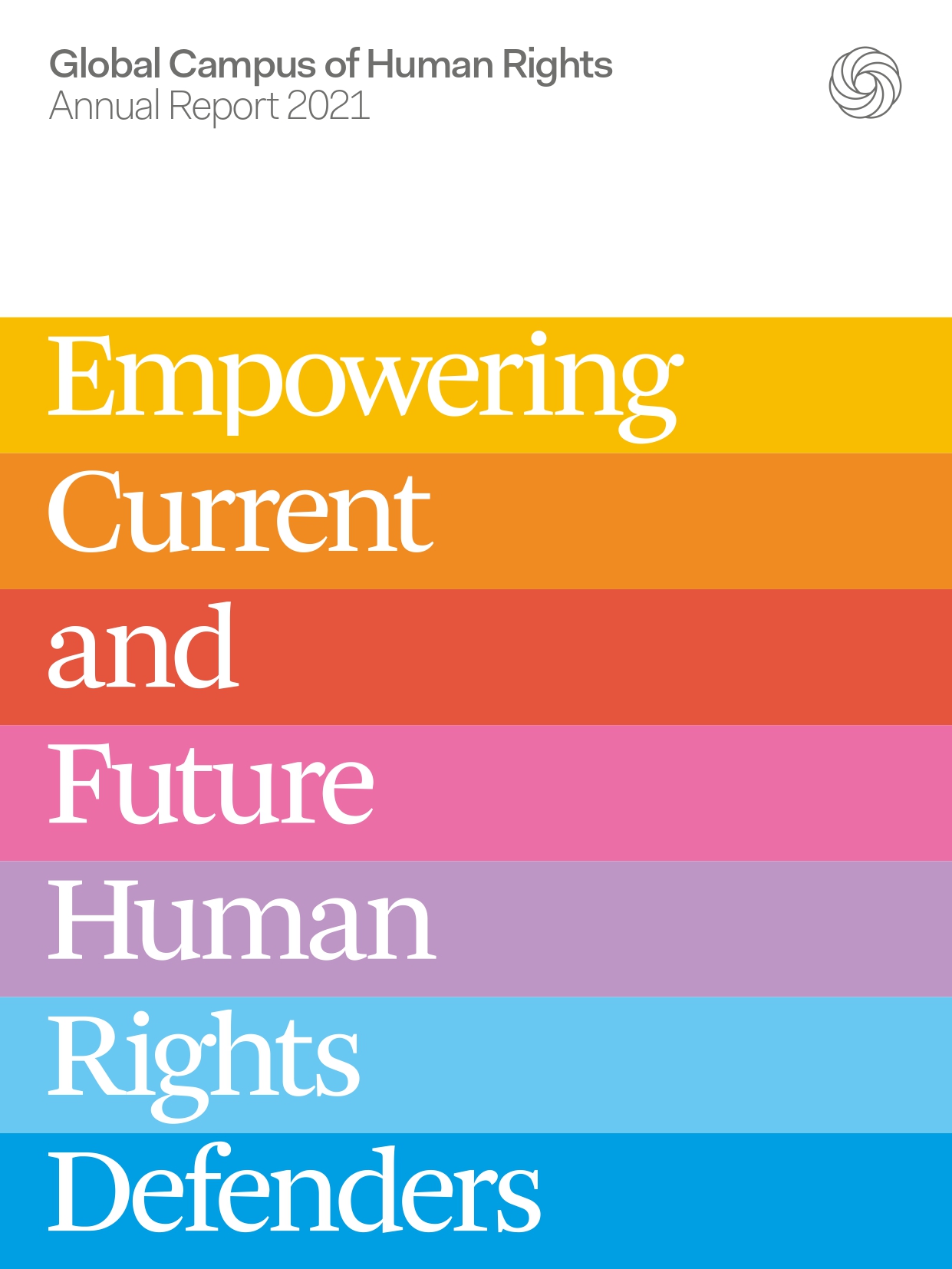 Global Campus of Human Rights Annual Report